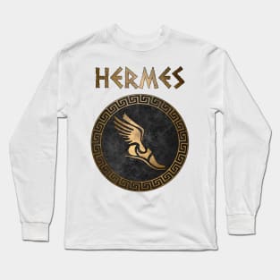 Greek God Hermes God of Travel and Wealth Long Sleeve T-Shirt